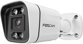Foscam V5EP-W 5MP PoE IP beveiligingscamera met persoons- en voertuigdetectie - Wit