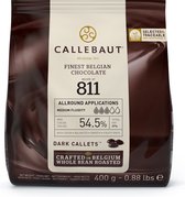 Callebaut - Chocolade Callets - Puur - 400g
