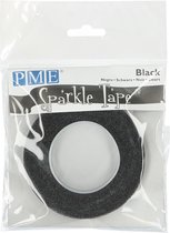 PME Floral Tape Black with Silver Sparkle