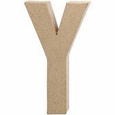 Lettre grand Y h: 20 cm l: 11 5 cm 1 pièce épaisseur 2 5 cm