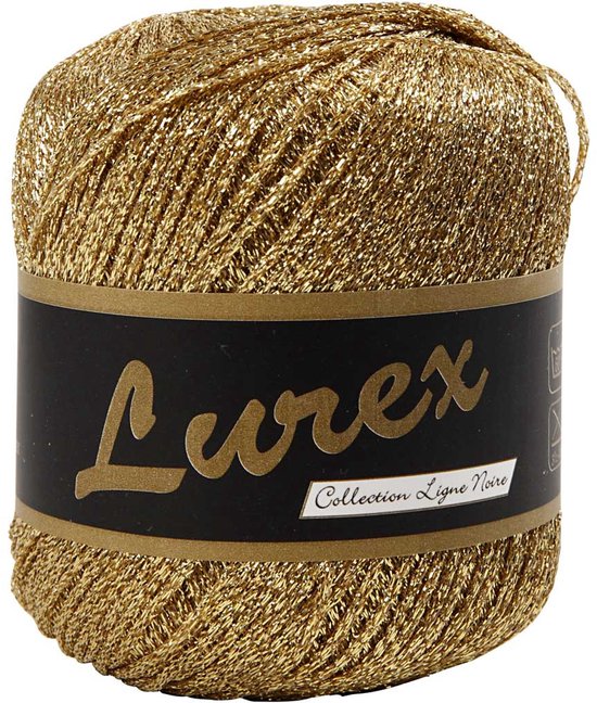 Creativ Company Glitter Garen 25gr Goud