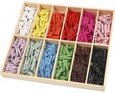 Mini pince à linge, 24 pièce, 3 mm, 25 mm