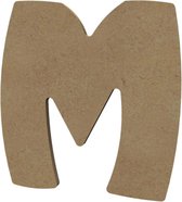 Gomille MDF Letter M 15 cm