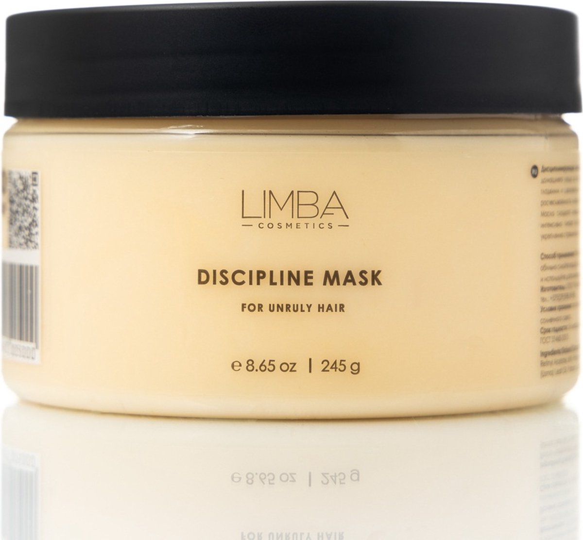 Limba Cosmetics – Home Line – Discipline Mask for unruly hair – Masker voor onhandelbaar haar – 245 g