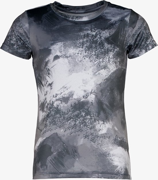 Osaga meisjes sport T-shirt grijs met print - Maat 116
