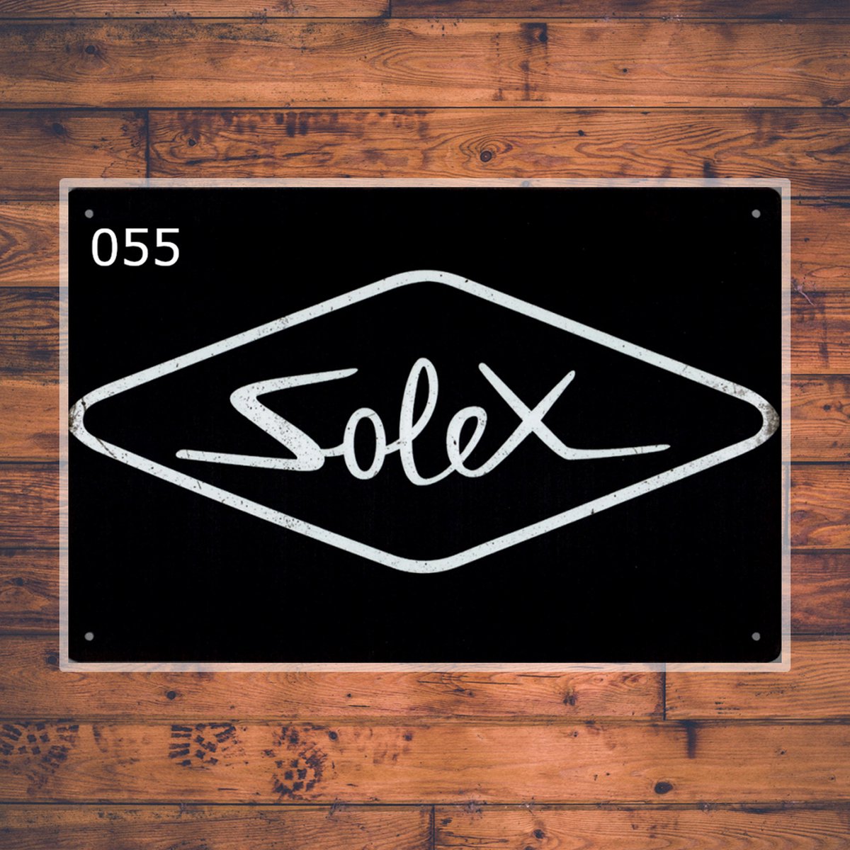 Wandbordje Solex logo