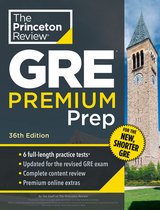 Graduate School Test Preparation- Princeton Review GRE Premium Prep, 36th Edition