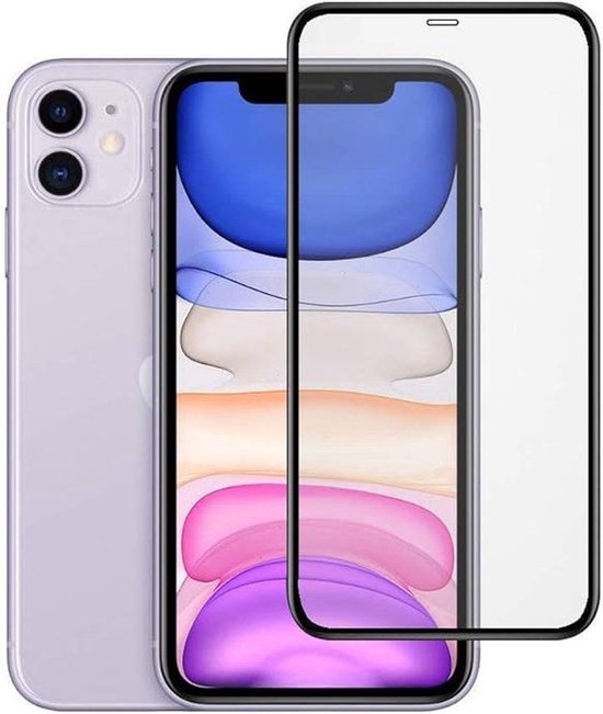 Screenprotector iPhone 11 en XR bol