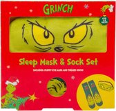 Fizz Creations The Grinch - Socks & Sleep Mask Set Slaapmasker - Groen