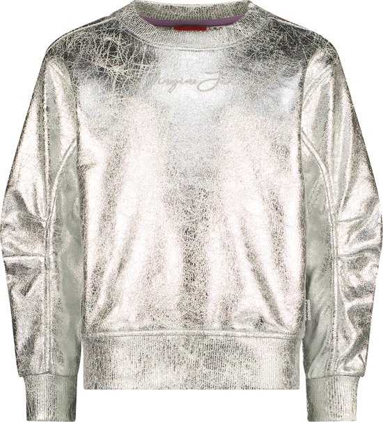 Vingino Sweater Nizanne Meisjes Trui - Silver Metallic