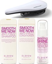 Eleven Australia - Smooth Me Now - Shampooing + Après-shampooing + Sérum Smooth & Shine - Anti Frizz - Set Anti Frizz