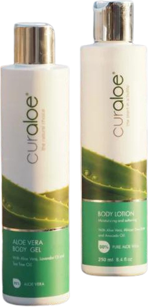 Curaloe Body gel & bodylotion pakket