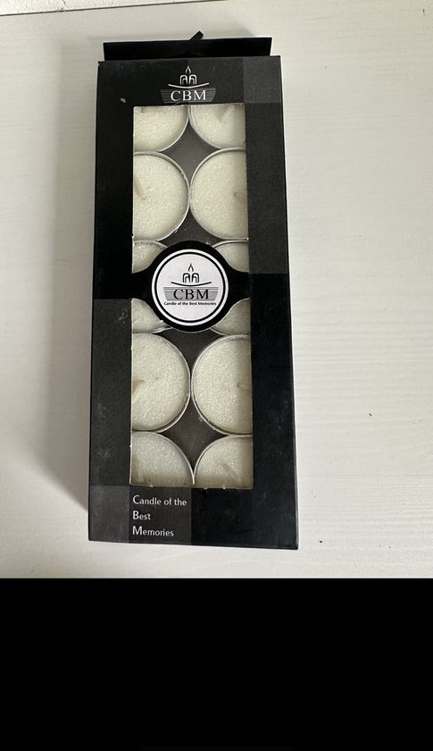 DECO EXPRESS Theelichtkaarsen Multipack van 200, 100, 50, 25