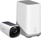eufy Security - eufyCam 3 Set avec 1 caméras - Wit et noir, système de caméra de sécurité sans fil 4K avec panneau solaire intégré - Reconnaissance faciale AI
