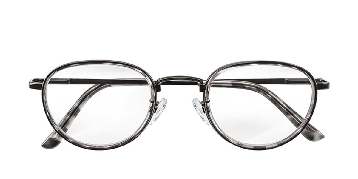 LookOfar leesbril zwart - LE-0205A Justice +1.50