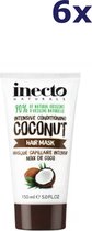6x Inecto Naturals Coconut Hair Treatment