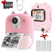 Jouets pour filles de 3 à 8 ans, caméra selfie pour enfants 12mp caméscope  vidéo jouets pour tout-petit, cadeau d'anniversaire pour 3 4 5 6 7 filles  de 8 ans avec carte SD 32gb - Pin