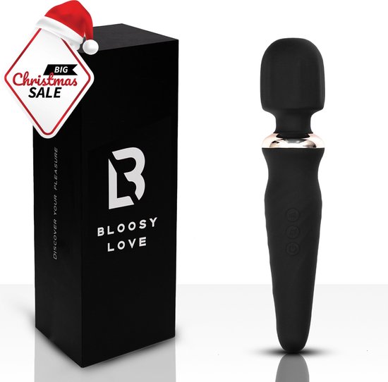 Bloosy Love® Jennifer Wand Vibrator - Waterdicht & Super krachtig - Clitoris Stimulator & G Spot Vibrator - Vibrators voor Vrouwen - Vibrators - Sex Toys voor Koppels - Seks Speeltjes - Seks Toys voor Vrouwen