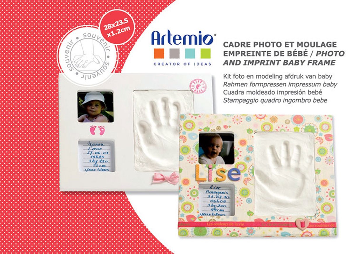 ARTEMIO IMPRINT WHITE FRAME