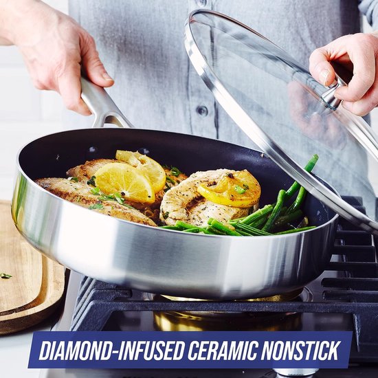 Blue Diamond Triple Steel 7-Delige RVS Diamantversterkte