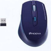 Draadloze Muis Laptop - Computermuis - Muis Computer - Stille Draadloze Muis - Geschikt voor – Computer – Mac – PC - Blauw