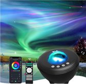 Sky Projector - 48 Kleuren - 4 Modi - Muziek Speaker - Bluetooth - Sterren Projector - Starry Projector Light - Sky Projector Kinderen - Galaxy Projector