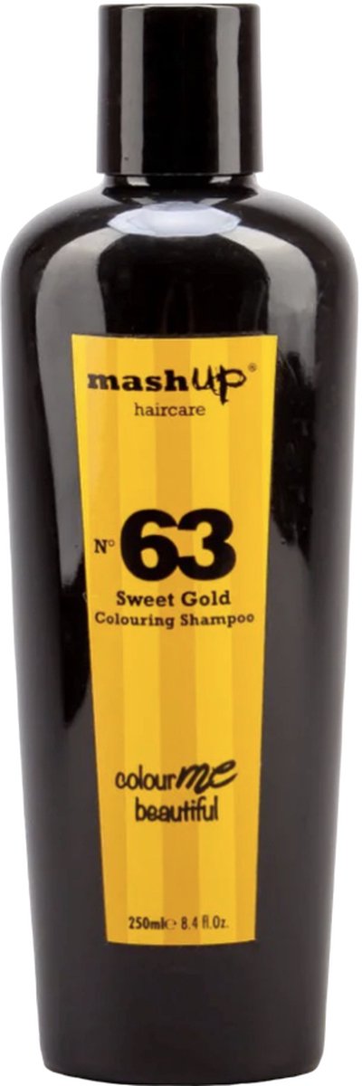 mashUp haircare Colour Me Beautiful N° 63 Sweet Gold Colouring Shampoo 250ml