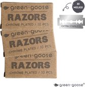 Smooth Refills - 30  Double Edge safety razor blades - scheermesjes - shavette