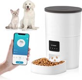 DiverseGoods Automatische Kattenvoerautomaat - 2.4G Wi-Fi Smart Pet Feeder met Handige Functies voor Jouw Kat, Eenvoudig te Bedienen en te Programmeren