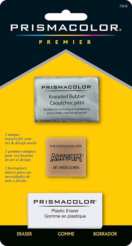 Prismacolor Premier 3 erasers - gummen