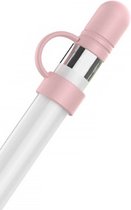 Ibley Siliconen dop voor Apple Pencil Roze - Vervangende dop - Anti lost cap - Dop beschermer - Lightning connector cover