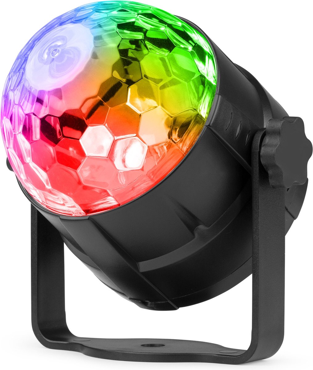 Fuzzix Tornado Pack De 2 Boules Disco Lumineuses RGB - Effets Musique Et Stroboscope