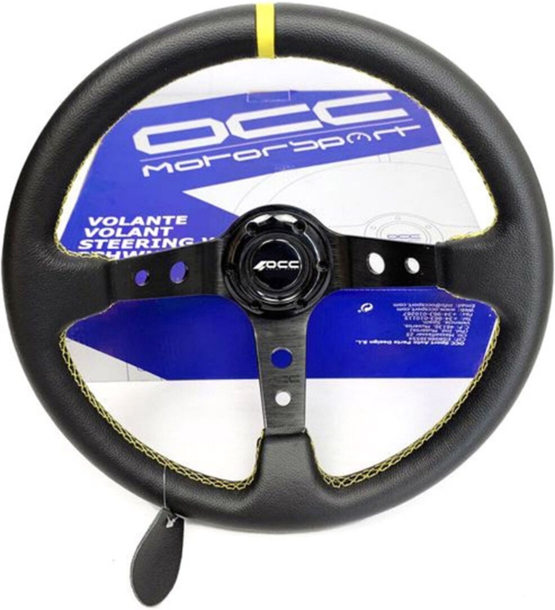 Goedkoopste Race stuurwiel OCC Motorsport Track Zwart