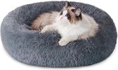 Kattenmand, kattenbed, opvouwbaar, voor katten of kleinere honden, zacht, pluizig kunstbont 40cm