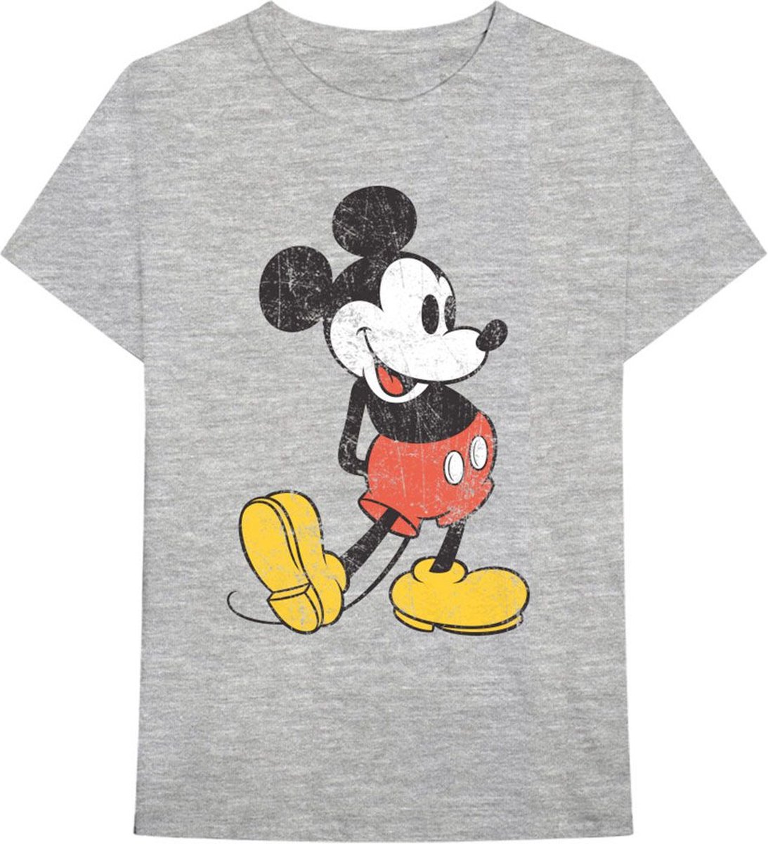 Mickey mouse shirt heren deals