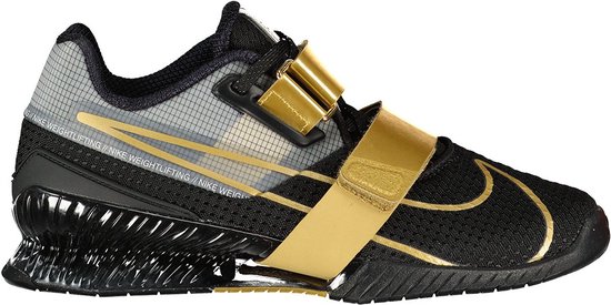 Chaussure d'haltérophilie Nike Romaleos 4 Zwart, Or EU 40 1/2 Homme | bol