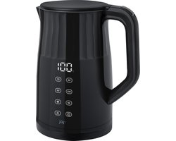 JAP Appliances Calidaqua - Waterkoker (1.7 liter) met temperatuurregeling - Warmhoudfunctie - 40°C voor babyvoeding - Zwart
