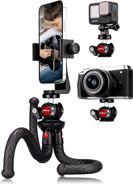 camera statief - camerastatief van aluminium, draagbaar, verbeterd ...