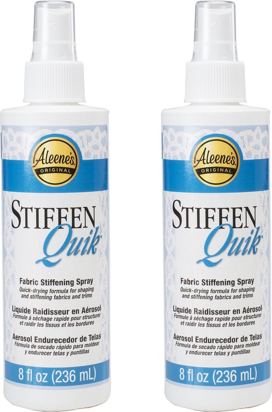Aleene’s Stiffen Quik Fabric Stiffening Spray 8 fl. oz.