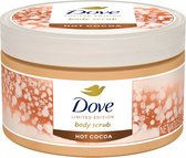 Dove Exfoliating Body Polish Body Scrub Hot Cocoa Body Scrub - Warme Chocomel - Lichaamsscrub - Bad & Douche - 99g