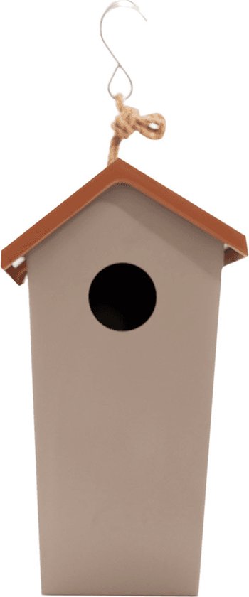 Point Virgule voederhuisje uit bamboevezel ovaal beige