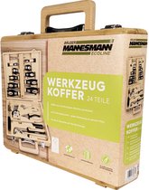 Brüder Mannesmann Gereedschapset 24 delig - ECOline - Speciale editie - In houten koffer