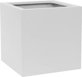 Pottery Pots Plantenpot Block M, Matte White | L:40 x W:40 x H:40