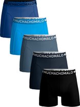 MuchachoMalo Heren Boxershorts 5Pack Solid 922 | Maat XL