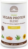 Mattisson Organic vegan protein blend vanilla
