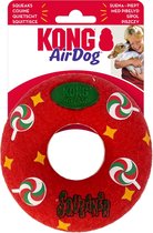 Kong Holiday Xmas Airdog Donut - Speelgoed voor honden - Ø12 cm - Bevat een pieper