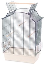 Bol.com Flamingo - Vogelkooi Solor Sky - Wit - 52x31x65cm aanbieding