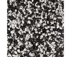 Flamingo - Aquariumgrind Gruzo - Zwart/Wit - 1 kg