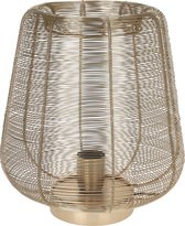 H&Scollection-tafellamp-fijn metaaldraad-goud-33 cm