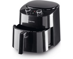 GOURMETmaxx hetelucht friteuse mechanisch 4.5 l - zwart